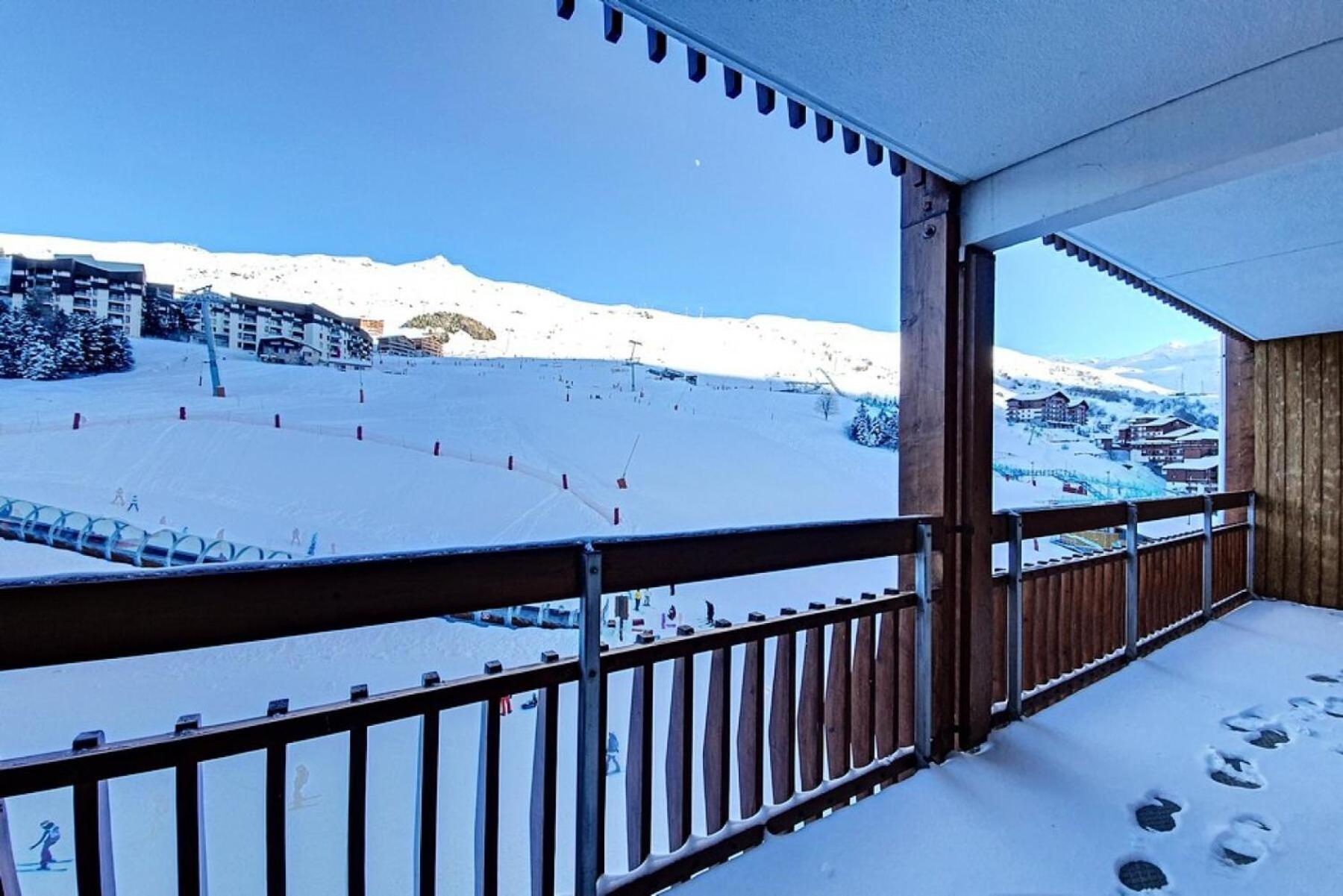 Residence Bellevue - Appartement Renove - Au Pieds Des Pistes - Balcon Vu Sur Les Pistes Mae-0024 圣马丁德贝尔维尔 外观 照片