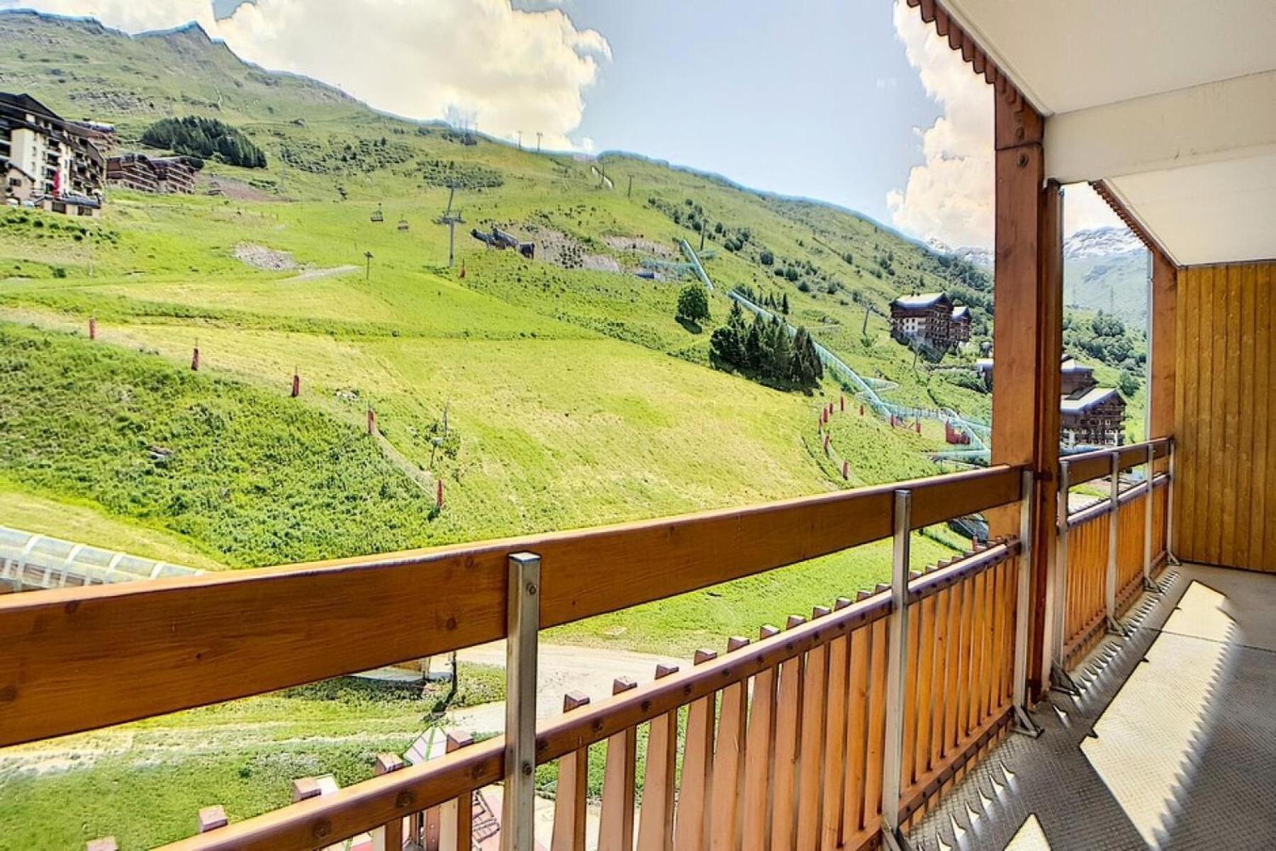 Residence Bellevue - Appartement Renove - Au Pieds Des Pistes - Balcon Vu Sur Les Pistes Mae-0024 圣马丁德贝尔维尔 外观 照片