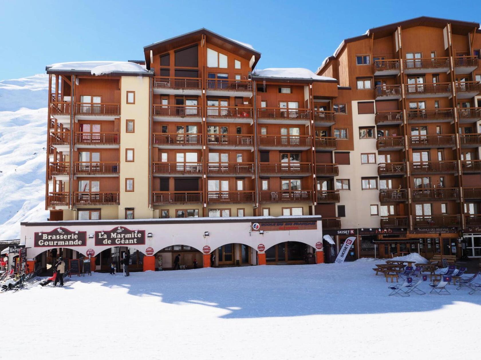 Residence Bellevue - Appartement Renove - Au Pieds Des Pistes - Balcon Vu Sur Les Pistes Mae-0024 圣马丁德贝尔维尔 外观 照片